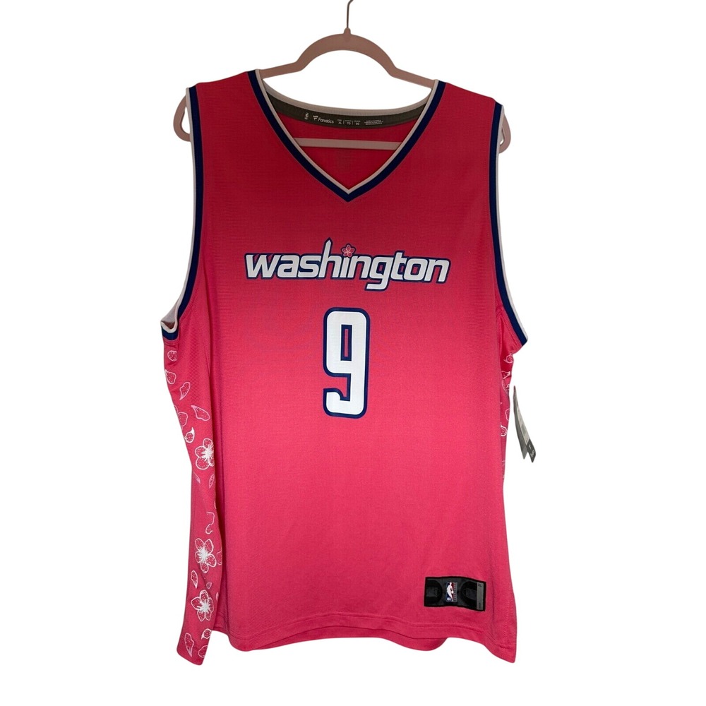 Fanatics Washington Wizards Deni Avdija 9 City Edition Pink Jersey Mens XL NEW